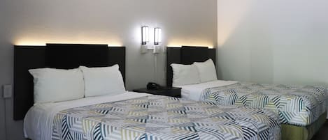 Free WiFi, bed sheets