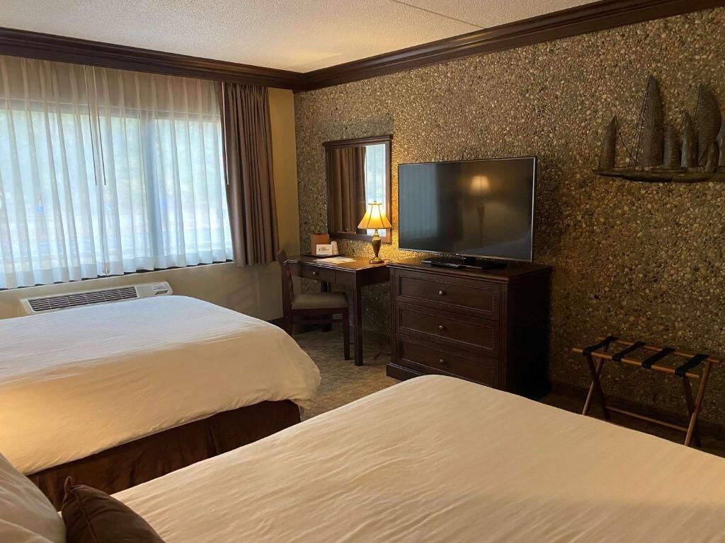 basic double room, 2 double beds | premium bedding, down duvets, pillow-top beds, in-room safe