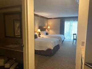 Chambre Double, 2 lits doubles