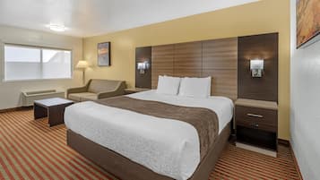 Sengetøy av topp kvalitet, senger med overmadrass og skrivebord