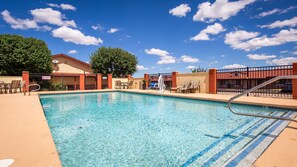 Seasonal outdoor pool