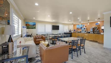 Free daily full breakfast