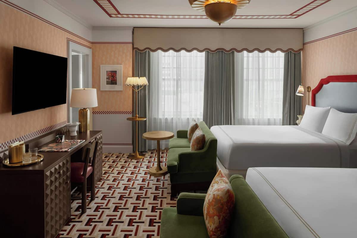 Classic Room, 2 Queen Beds | 1 bedroom, premium bedding, down comforters, pillowtop beds