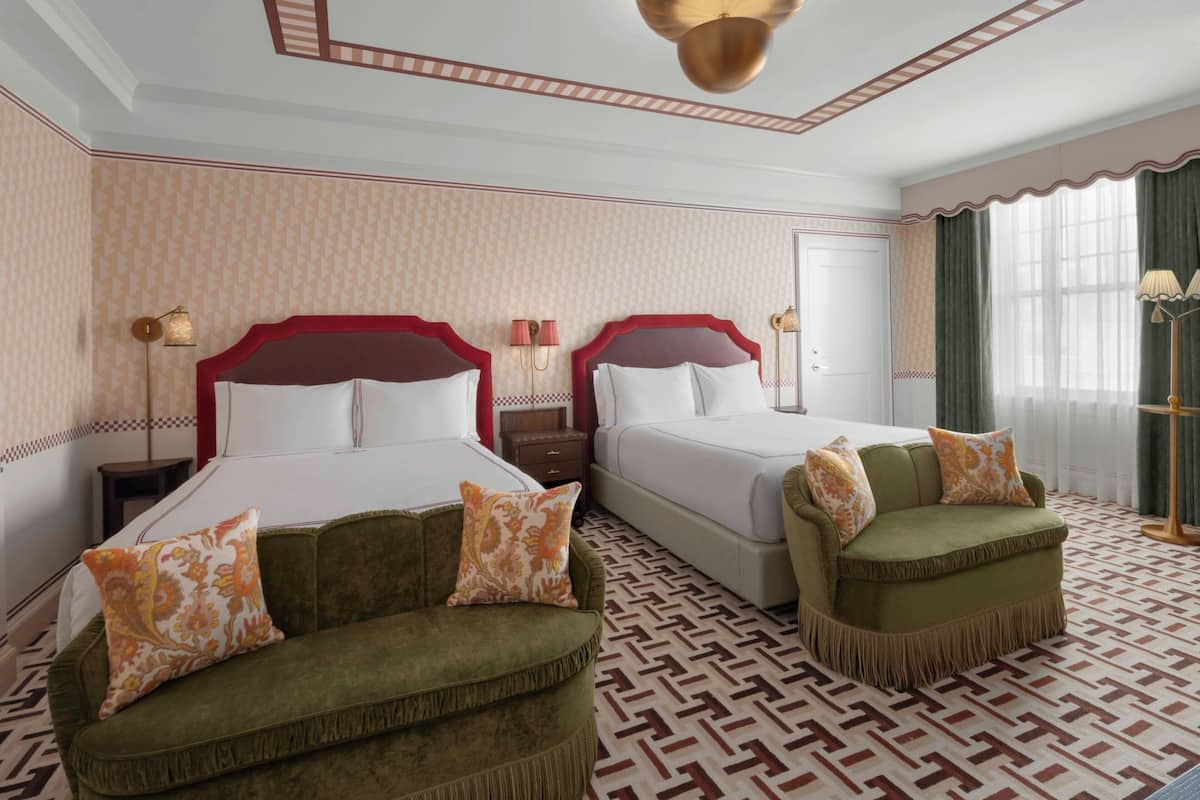 Classic Room, 2 Queen Beds | 1 bedroom, premium bedding, down comforters, pillowtop beds