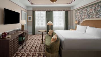 Deluxe Room, 1 Katil Raja (King) | 1 bilik tidur, peralatan tempat tidur premium, gebar bulu kapas