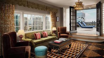 1 bedroom, premium bedding, down comforters, pillowtop beds