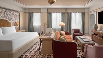 Junior Suite, 1 King Bed with Sofa bed | 1 bedroom, premium bedding, down comforters, pillowtop beds