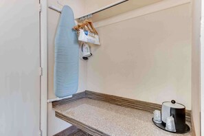 Standard Room, 2 Double Beds, Non Smoking, Refrigerator & Microwave (Movie View) | Desk, blackout drapes, iron/ironing board, free WiFi