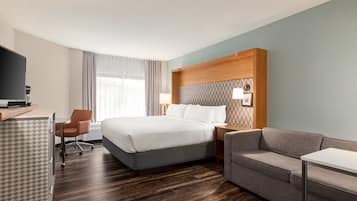 Standard Room, 1 King Bed with Sofa bed (Pet Friendly) | 1 bedroom, desk, laptop workspace, blackout curtains
