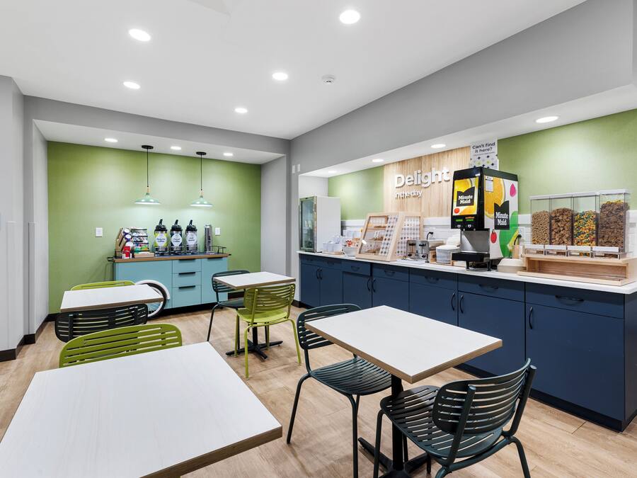 Café da manhã continental grátis todos os dias