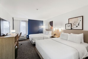 Room, 2 Double Beds | Desk, iron/ironing board, free WiFi, bed sheets - Spark by Hilton Abingdon I-81 near Fairgrounds (Abingdon)