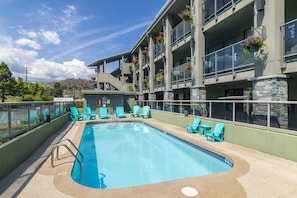 Seasonal outdoor pool