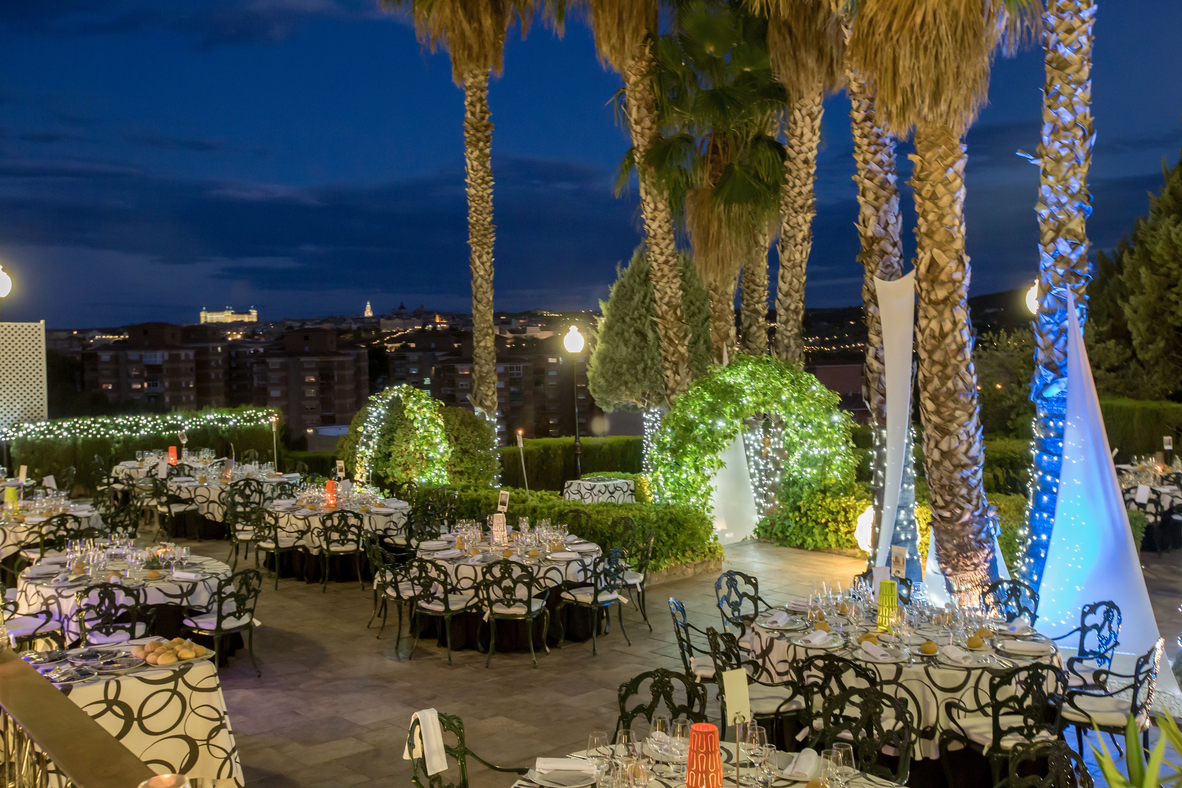 Espace mariage en plein air