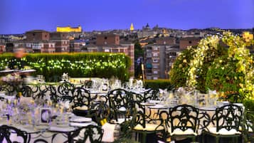 Espace banquet en plein air