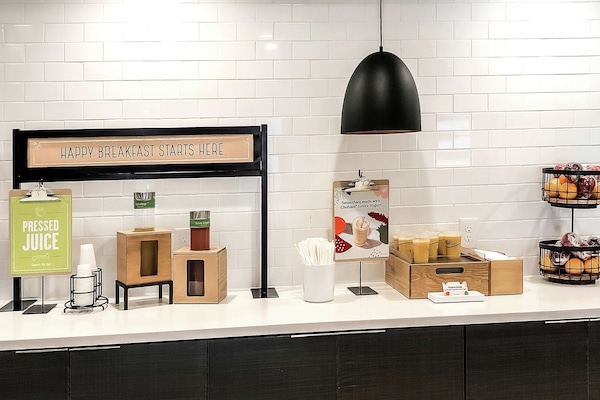 Free daily on-the-go breakfast