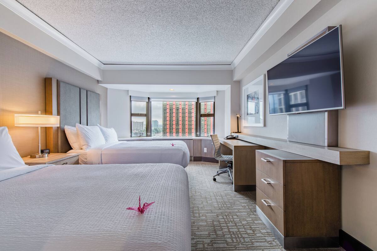 In-room safe, blackout drapes, cribs (free), rollaway beds (free)