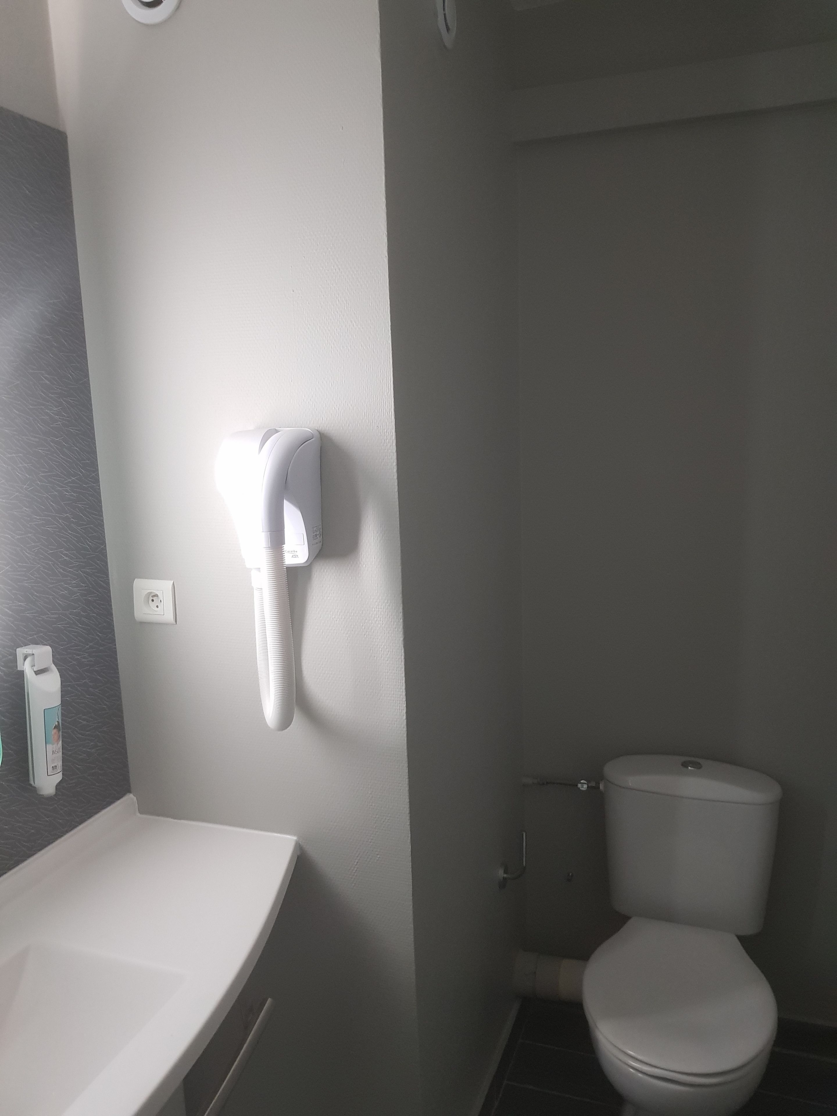 standard room, 1 double bed | bathroom | eco-friendly toiletries, hair dryer, towels