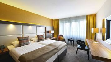 Business-Zimmer, 2 Einzelbetten | 1 Schlafzimmer, hochwertige Bettwaren, Minibar, Zimmersafe