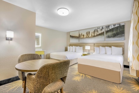 Room, Multiple Beds, Non Smoking (2nd Floor Only) | Iron/ironing board, free WiFi, bed sheets