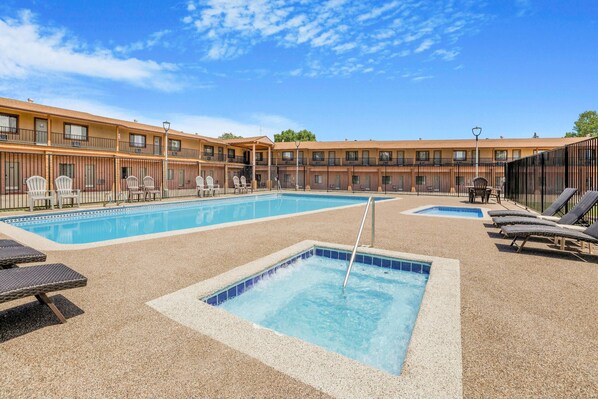 Seasonal outdoor pool