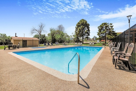 Seasonal outdoor pool. Days Inn by Wyndham Cortez