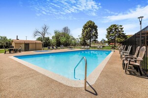Seasonal outdoor pool