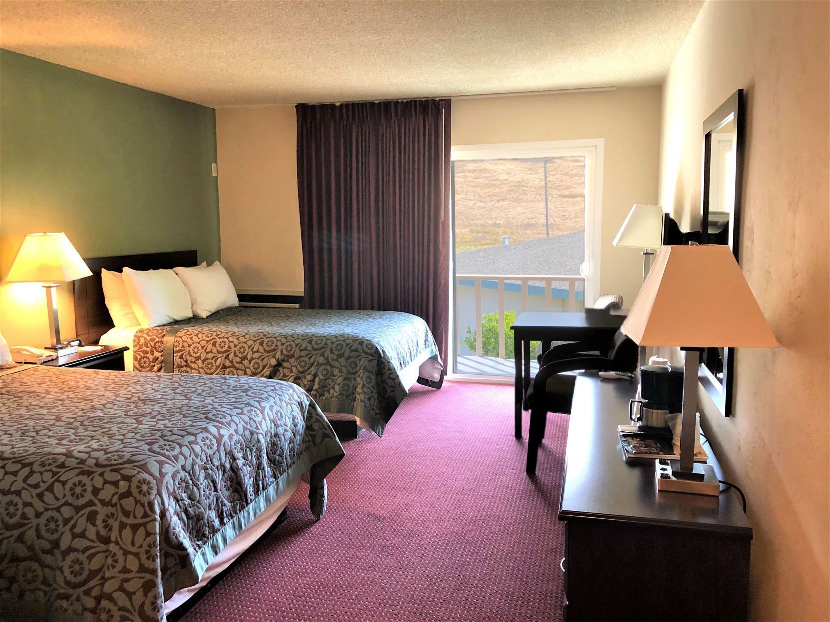 Down comforters, in-room safe, desk, laptop workspace