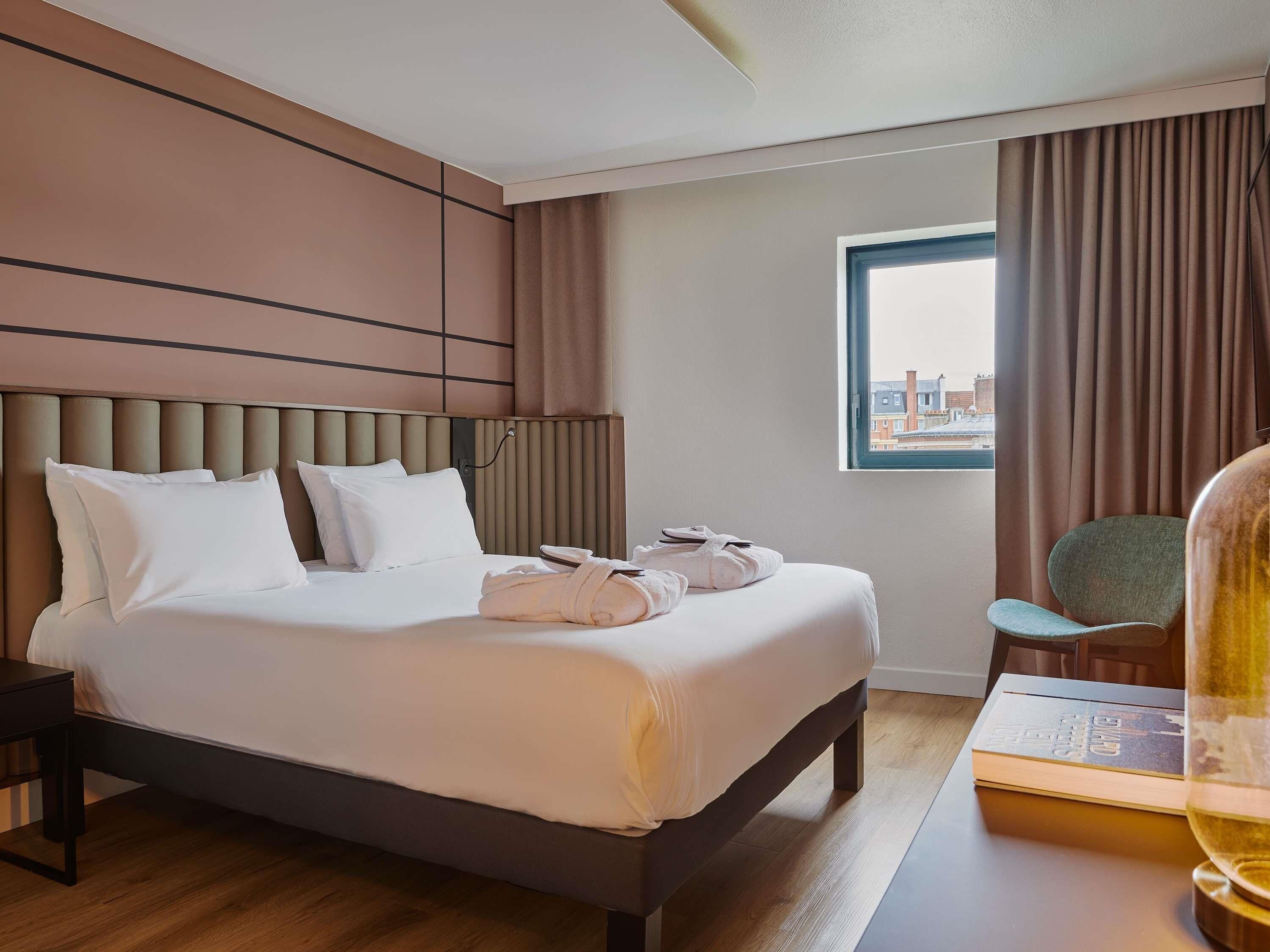 In-room safe, desk, blackout curtains, soundproofing