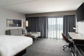 Chambre Deluxe, 1 très grand lit et 1 canapé-lit, non-fumeur