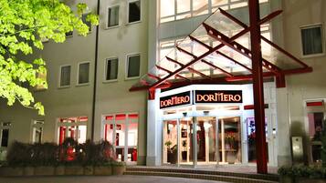 Overnatningsstedets facade