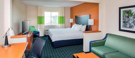 Caja de seguridad en la habitación y escritorio