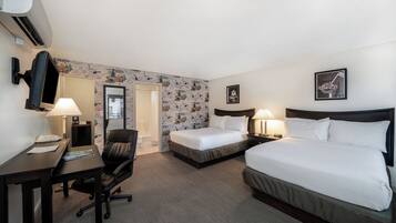 In-room safe, desk, iron/ironing board, cots/infant beds