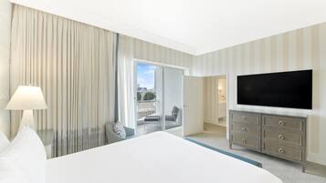 Beverly Hills Retreat Suite | Living area | 55-inch LCD TV with cable channels, Smart TV, pay movies