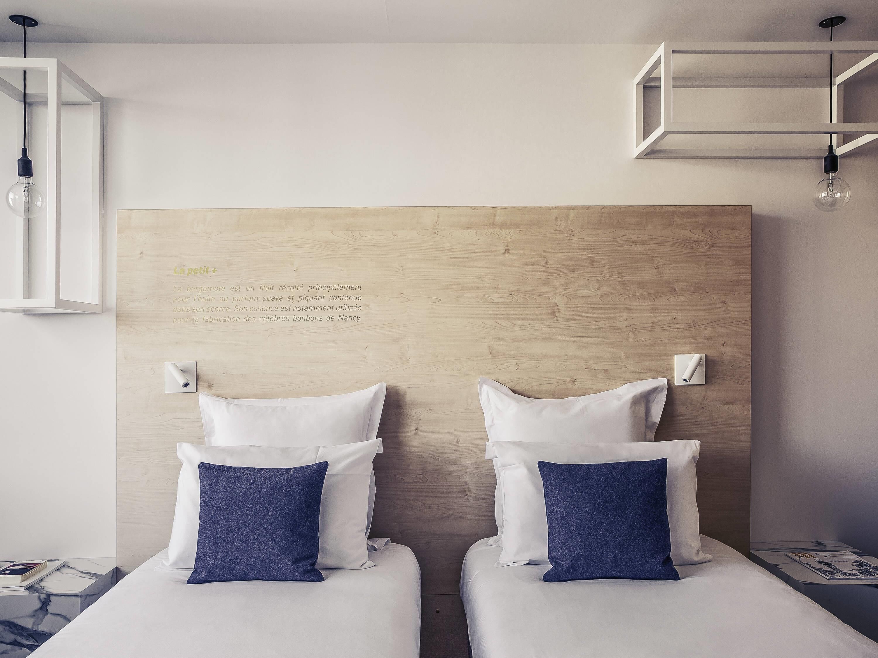 Classic Twin Room, 2 Twin Beds | Select Comfort beds, in-room safe, desk, soundproofing