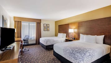 Standard Room, 2 Queen Beds, Non Smoking | Premium bedding, pillowtop beds, desk, blackout drapes