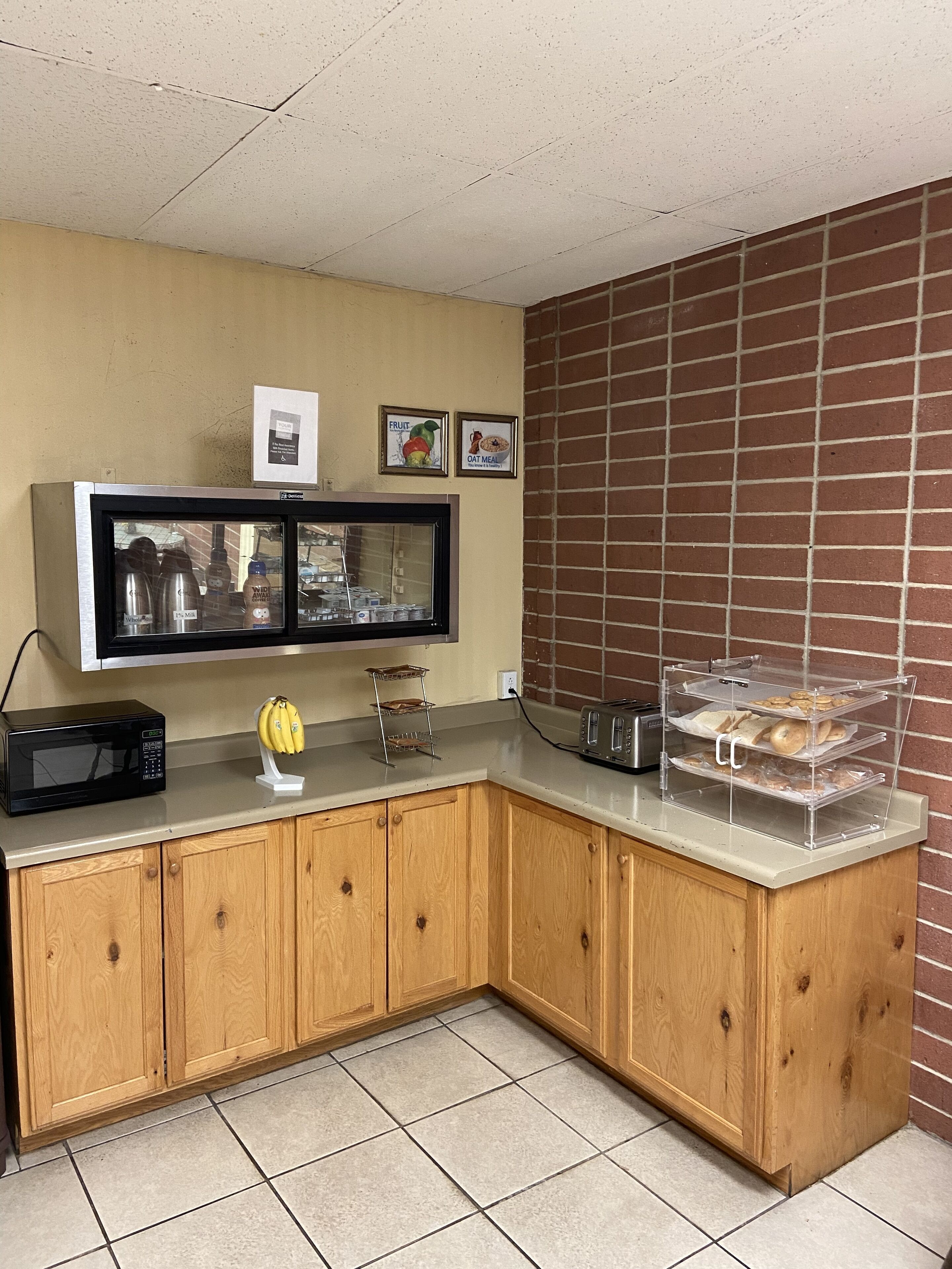 Café da manhã continental grátis todos os dias