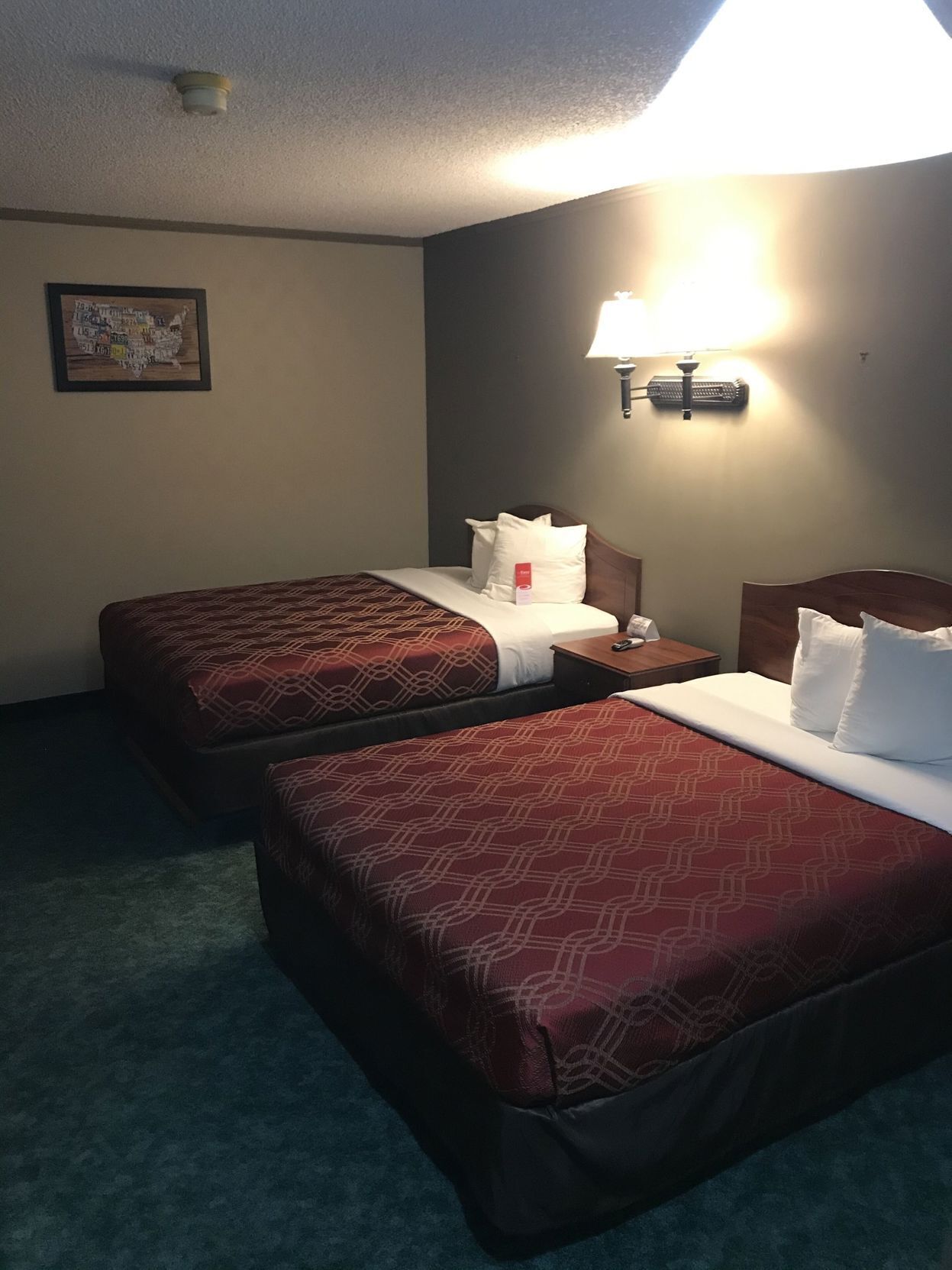 1 bedroom, down duvets, individually furnished, desk