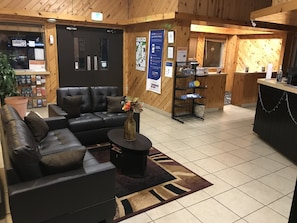 Lobby sitting area