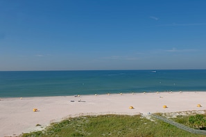 Blick von der Unterkunft