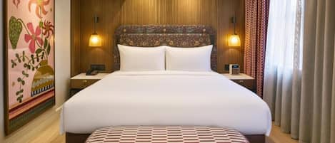 Habitación superior | Sábanas de algodón egipcio y ropa de cama de alta calidad
