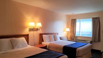 Room, 2 Double Beds, Smoking | Iron/ironing board, Internet, alarm clocks