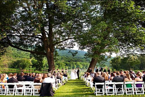 Área de bodas al aire libre