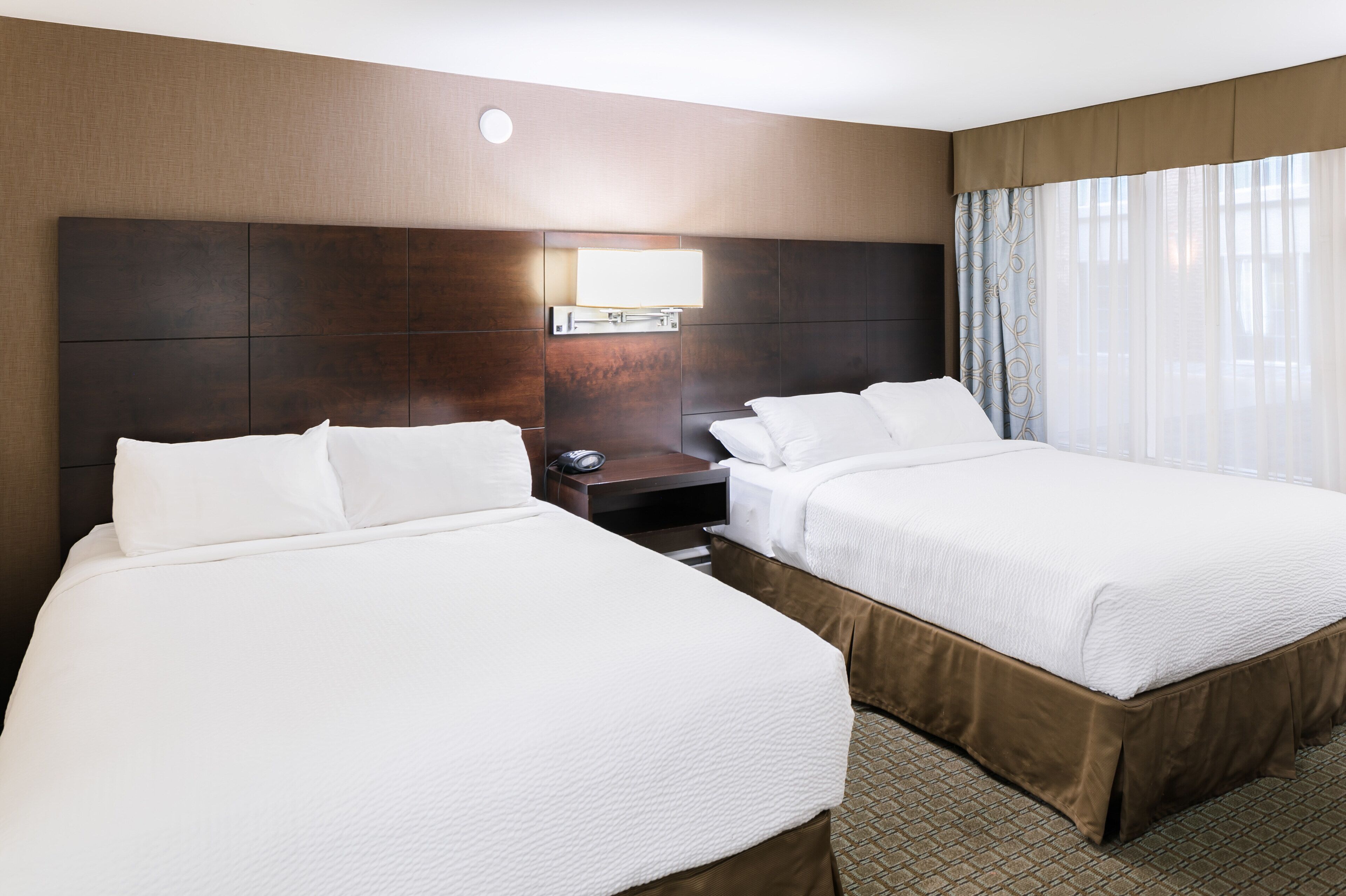 Blackout curtains, soundproofing, iron/ironing board, cots/infant beds