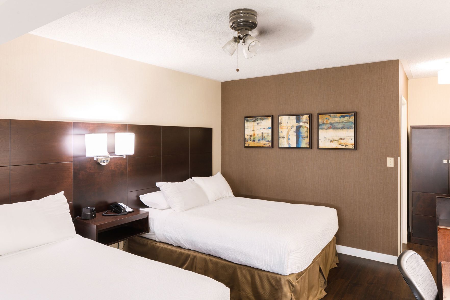 Blackout curtains, soundproofing, iron/ironing board, cots/infant beds