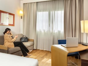 Premium bedding, minibar, in-room safe, desk