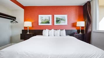 Standard Room | 1 bedroom, premium bedding, blackout drapes, iron/ironing board