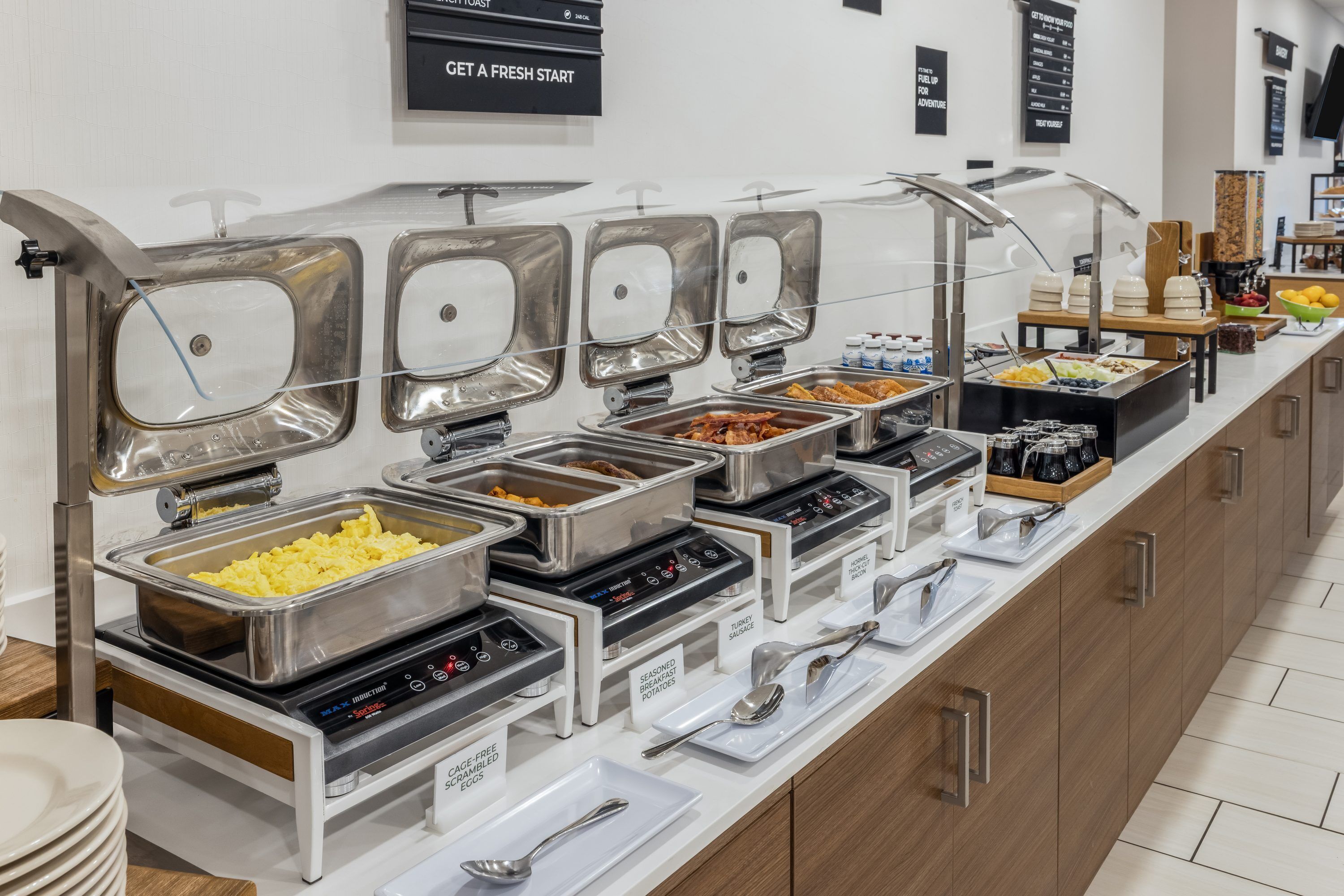Breakfast buffet