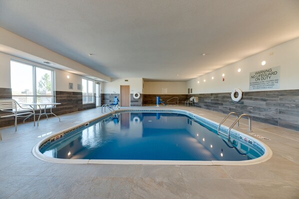 Una piscina techada