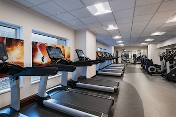 Fitness center at San Antonio Marriott Rivercenter on the River Walk