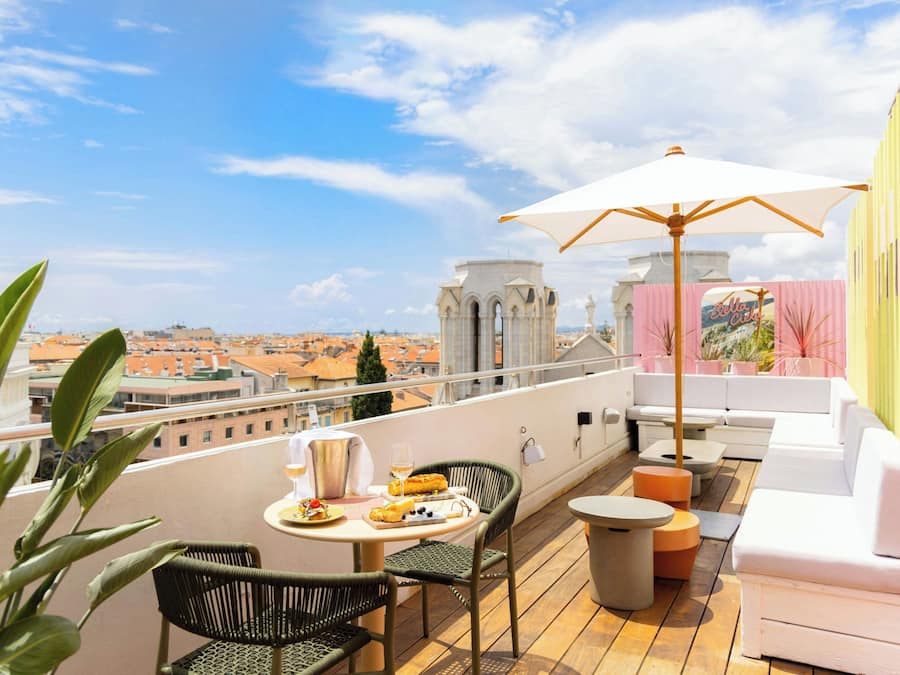 Rooftop bar